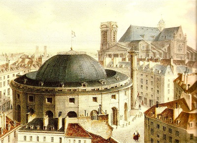 halle aux blés 1838